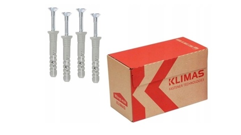 KOŁKI 6x80 SMK SZYBKIEGO MONTAŻU 100szt.