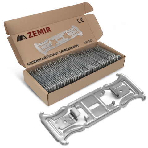 Łącznik krzyżowy zatrzaskowy