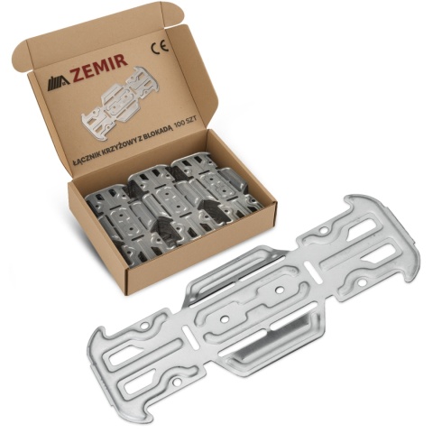 Łącznik krzyżowy z blokadą