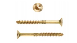 WKRĘTY 4x40 KMWHT DREWNO 400szt